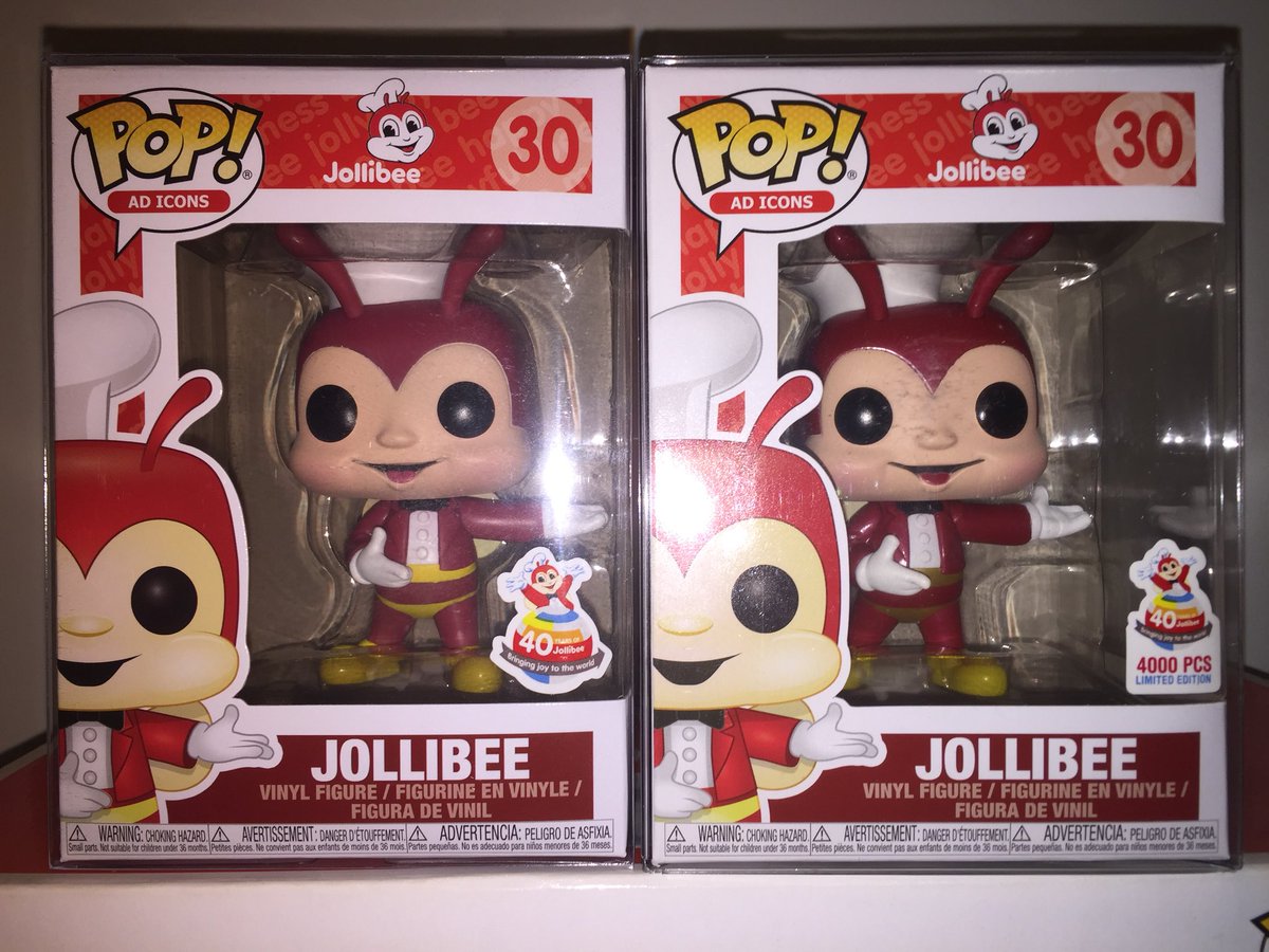 metallic jollibee pop