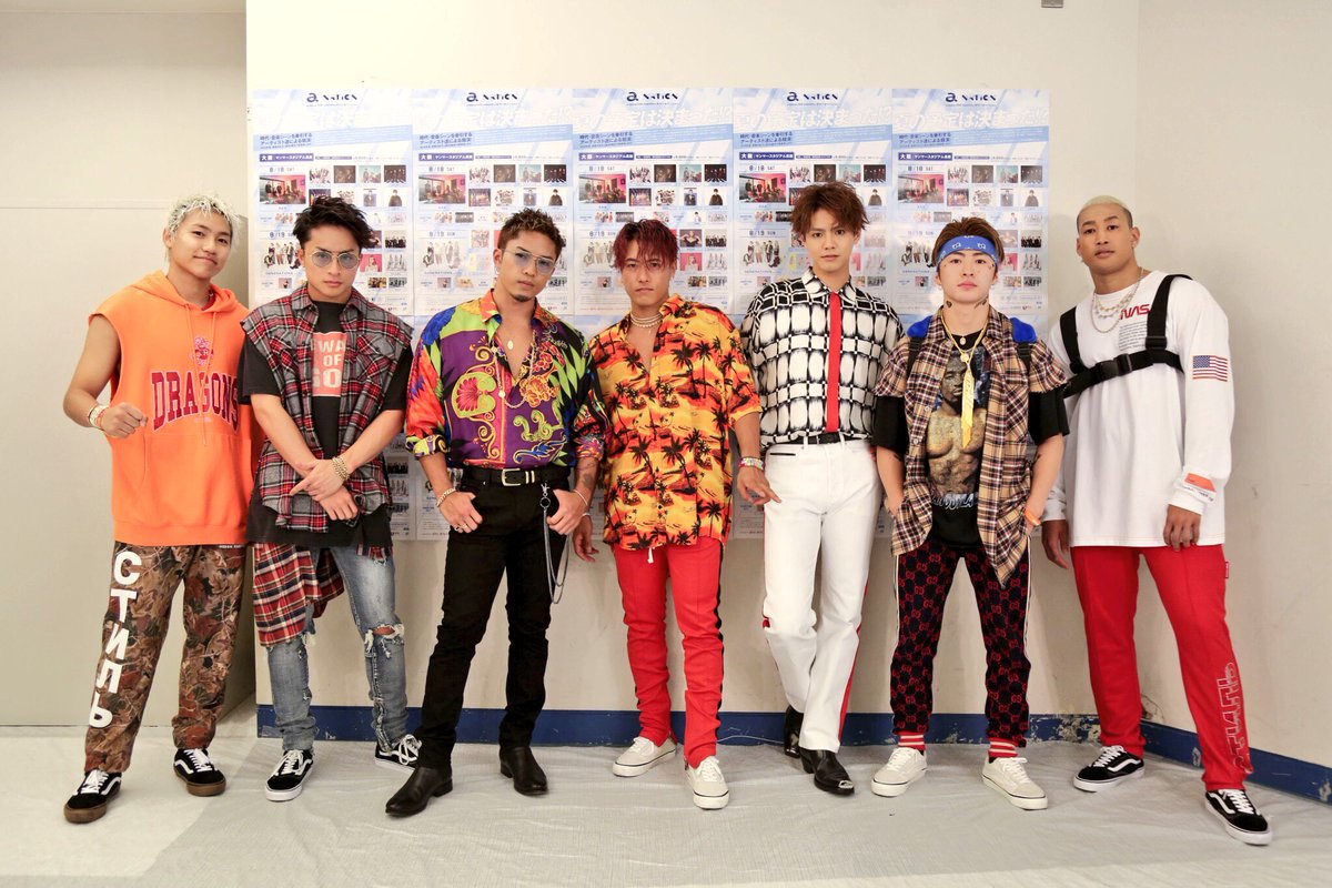 AAA a-nation 2017 dtv サインTシャツ