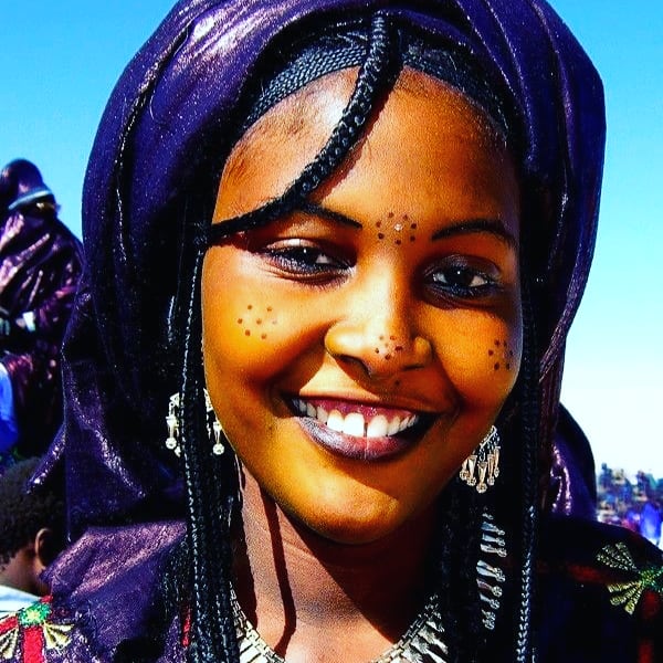 Entertale's tweet image. The beautiful Zarma women tribe costume that cut across entire West Africa nations. #africanwomen #blackwomen #africanbraids #african