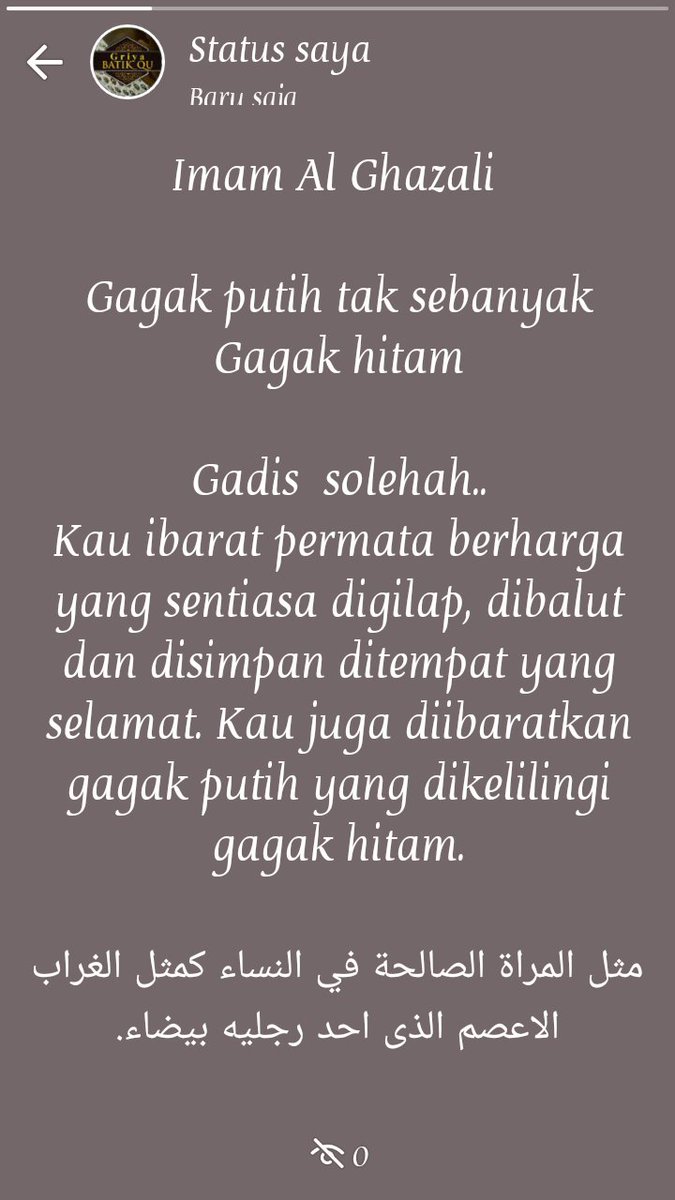 batik_qu's tweet photo. Wanita!!!!! https://t.co/RQbgrY63s5