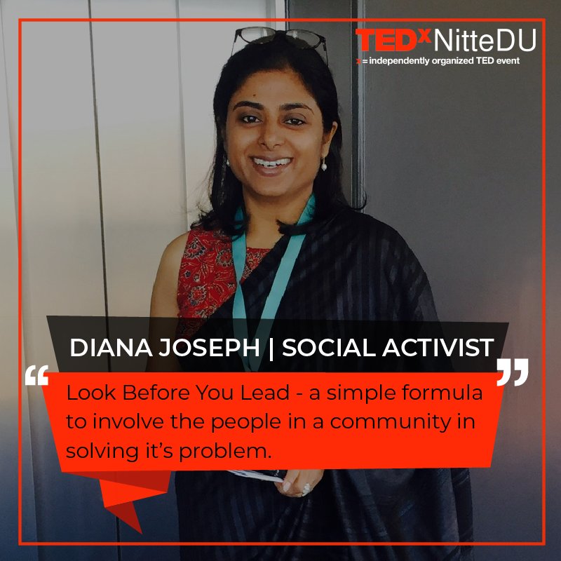 TEDxNitteUni's tweet photo. Our learning from #TedxNitteDU - Diana Joseph speaks about the cause of inclusion with special focus on children with special needs, issues of right to education and child rights. #FIND_YOUR_EXTRAORDINARY https://t.co/jqNuv4cLzM