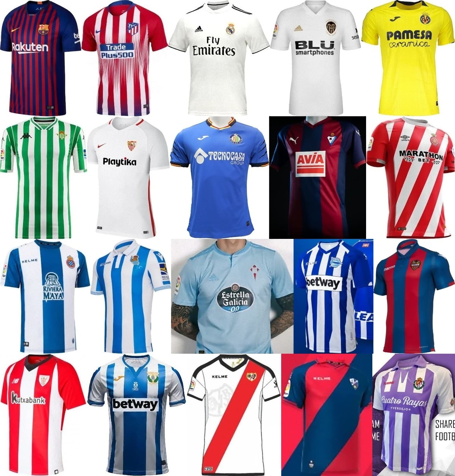 Twitter 上的 ユニ11 リーガ エスパニョーラ 18 19 ホームユニフォーム一覧 T Co Ifwt49kxwq 18 19 La Liga Home Jerseys T Co Lrssssolpn Twitter