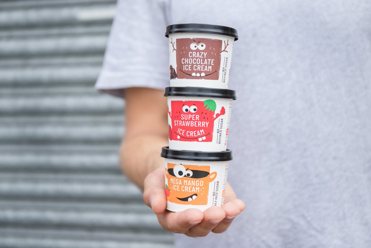 In a world of overwhelming sugar consumption and Public Health England leading the campaign on tackling childhood obesity, we knew that our kid's ice cream needed to be more than just great tasting.