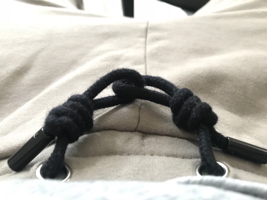blackcondom69's tweet photo. My new favorite knot. I call it “the double suicide” https://t.co/YNuheOfIit