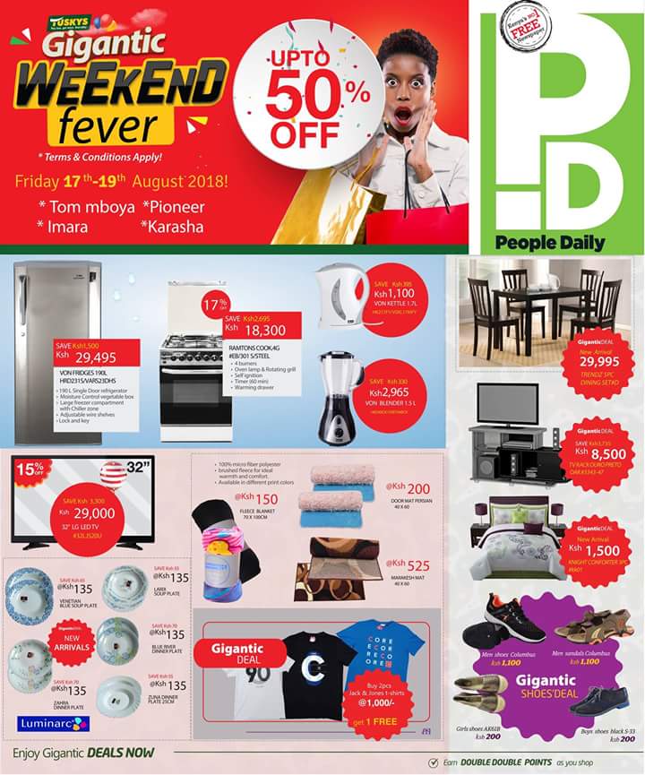 kimjohn90021772's tweet photo. @TuskysOfficial Tuskys your friendly supermarket #GiganticWeekendFever https://t.co/qdJuwYkAX3