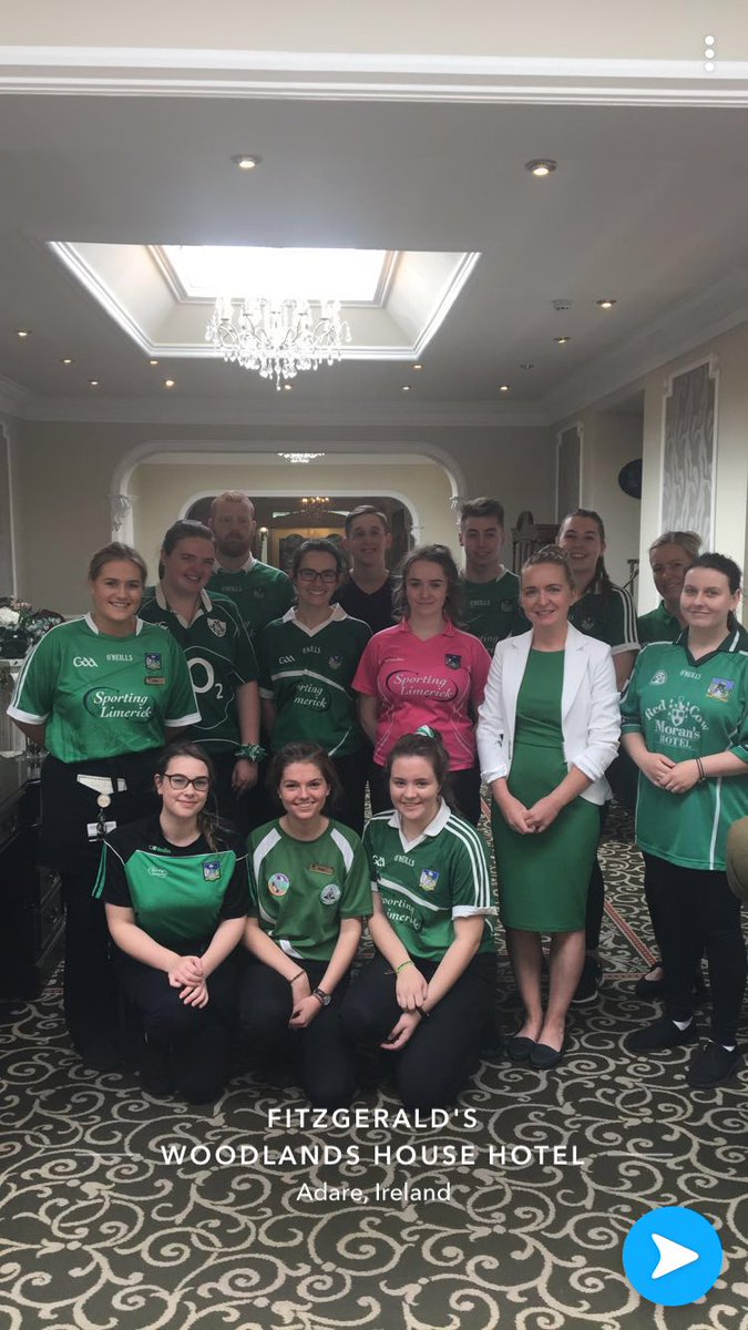 WoodlandsHouse's tweet image. Best of luck to Limerick hurlers today from all here at Woodlands! 💚💚 #uniformonpoint #AllIrelandFinal #LimerickForLiam