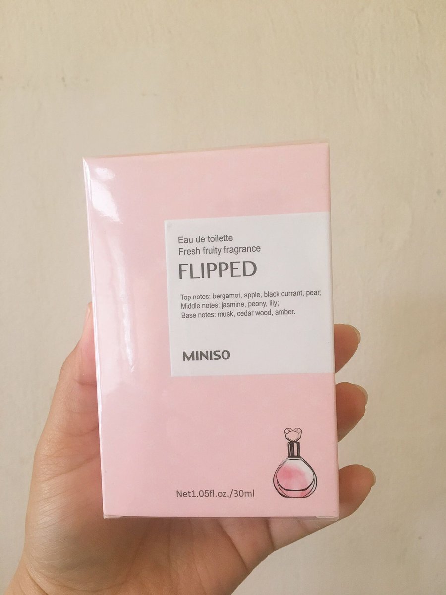 tskforsale's tweet photo. น้ำหอม miniso กลิ่น flipped ตัวนี้หอมแบบหวานๆค่ะ กล่องละ270รวมส่งลทบ.นะคะ เป็นกลิ่นที่ขายดีอีกตัว สนใจทักมาเลยจ้า ของพร้อมส่งนะคะ #miniso #minisothailand #minisojapan #minisoของแท้ #ถูกและดีบอกต่อ #ถูกเเละดี #น้ำหอมminiso #น้ำหอมพร้อมส่ง #ripไอดอ #howtopefect #ชี้โปรเป้าถูก https://t.co/YAK8rYZHRO