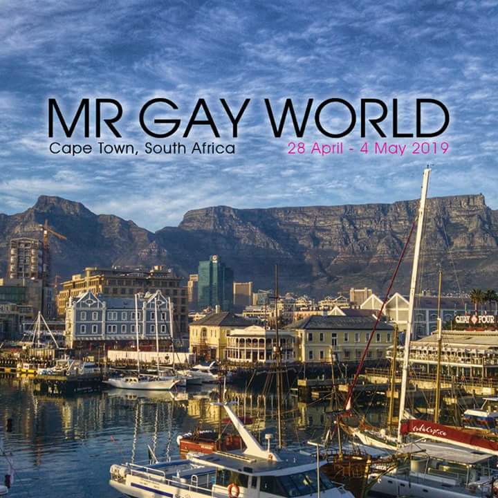 #MrGayWorld2019 cambia de #sede de #HongKong a #CiudaddelCabo, en #Sudáfrica. #NuevaFotoDePerfil