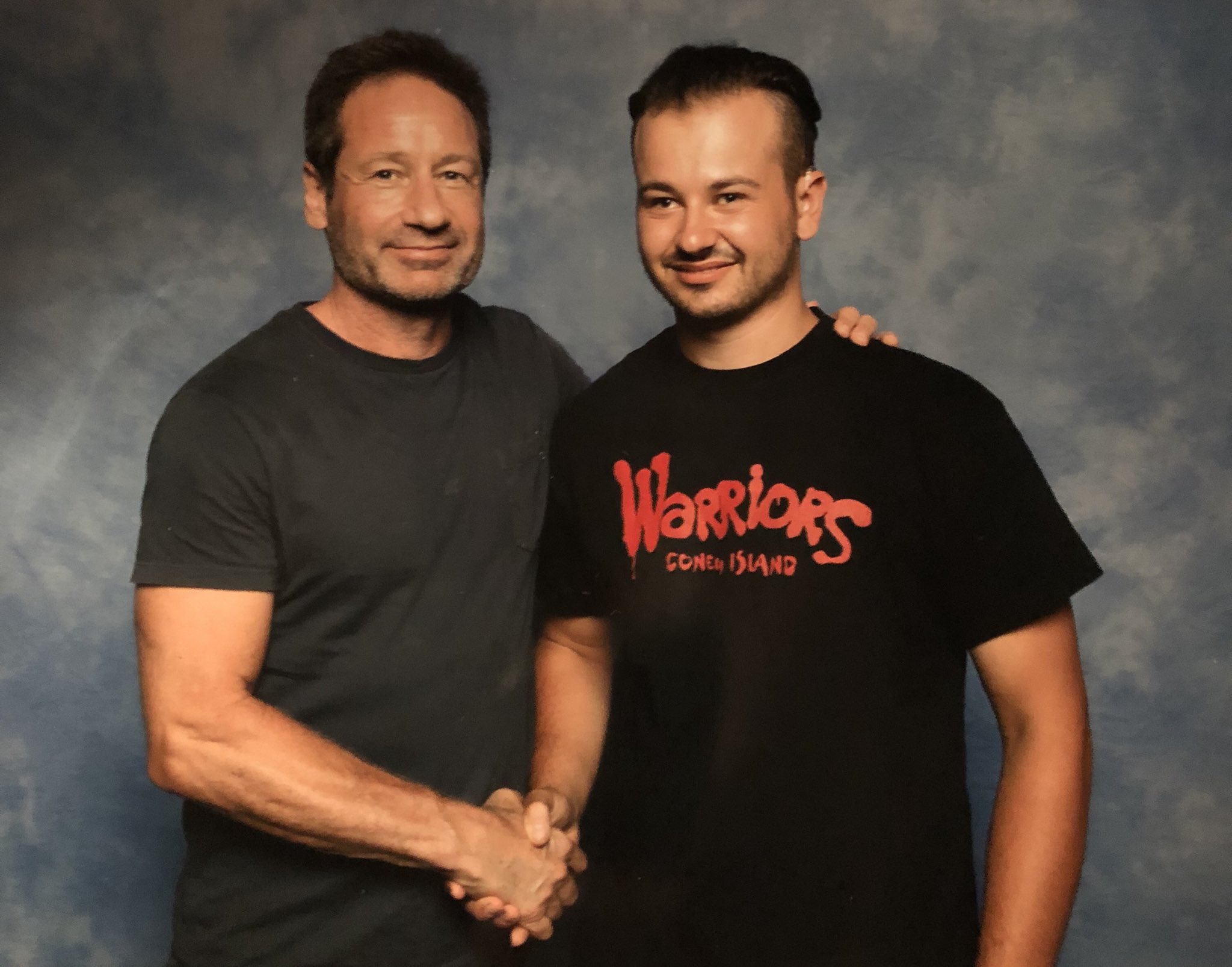 Happy birthday to David Duchovny! This photo taken at few weeks ago. 