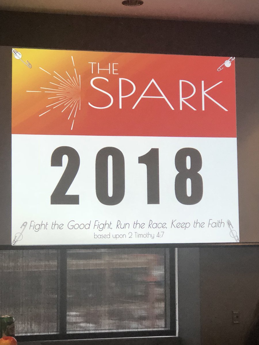 MeganEOber's tweet photo. #thespark18 https://t.co/UfkNw21uRd