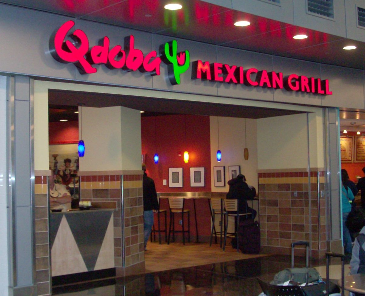 It's #TacoTuesday Check it out! Camacho designed this quick service Mexican concept at the busiest airport in the World! #Atl Fresh made Mexican food, made to order. Fun fact: We utilized every 1/8” of real estate to design for maximum throughput of food and guests! <a href="/qdoba/">QDOBA</a>
