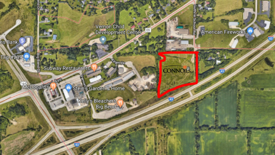 CONNOilsLLC's tweet photo. We have officially broke ground on our new building! In early 2019 we will be moving our operations to to a 24,000 sq ft facility in Big Bend, WI. If you haven't read our recent article in the Journal Sentinel yet, you can check it out by clicking here --> https://t.co/FtwJ88XF4W https://t.co/VwYefckyZo