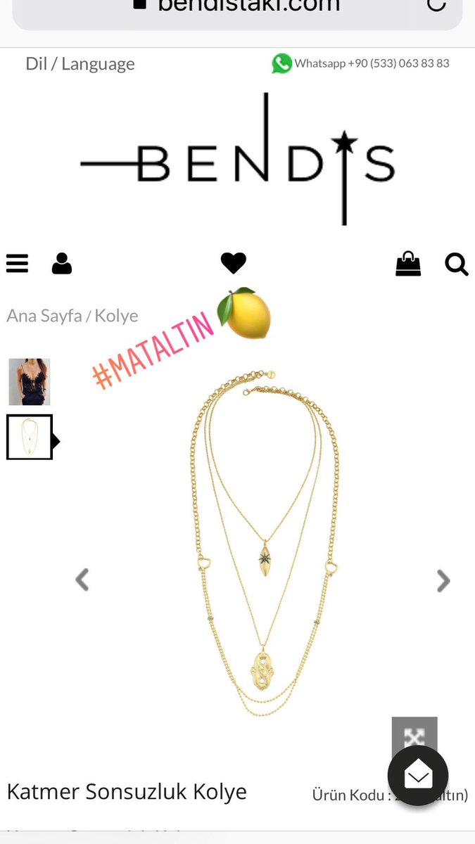 La Dolce Vita...💛All available at link in bio! 😉🌺🌸🍒🍋🍭🌼💛✨🌼🌞☺️Bendis kombinimizde bugün...orta şekerli bir mat altın cümbüşü var! 🍯🌞💛☺️🌼🔥✨🍋#bendistaki #mattegold #fashion #jewelry #joyas #collar #necklace #summer #gold #shopping bendistaki.com/Katmer-Helena-…