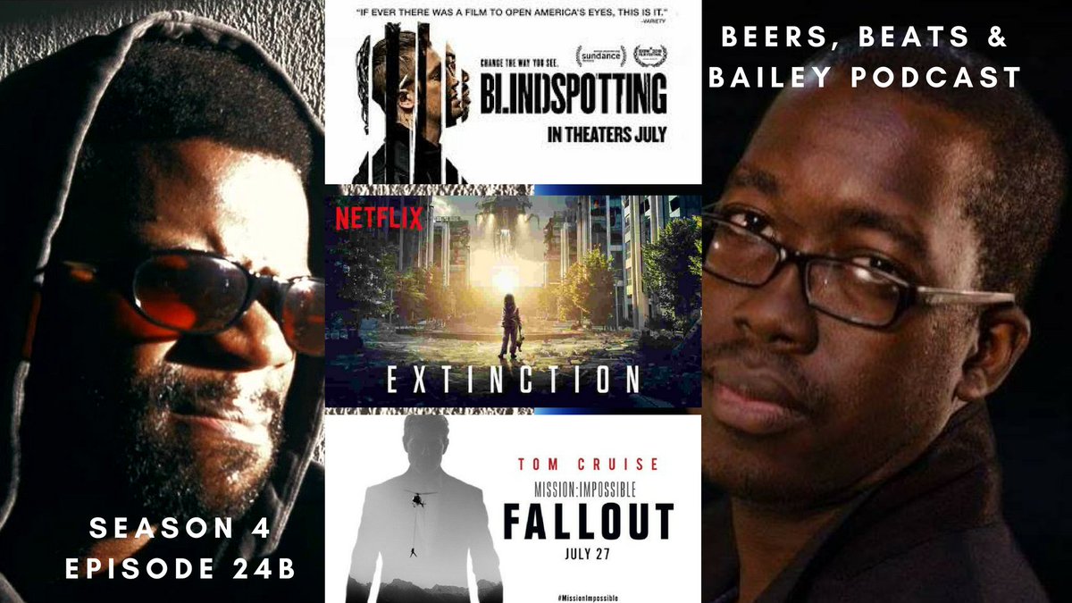 itsawrapcast's tweet photo. #Blindspotting, #ExtinctionNetFlix & #MissionImpossibleFallout MOVIE REVIEWS - LINK BELOW (iTUNES LINK IN DESCRIPTION):
https://t.co/HLdchhsCxk https://t.co/6jUMGWn6zP