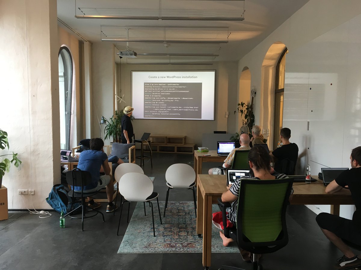 WordPress Meetup Leipzig tweet media