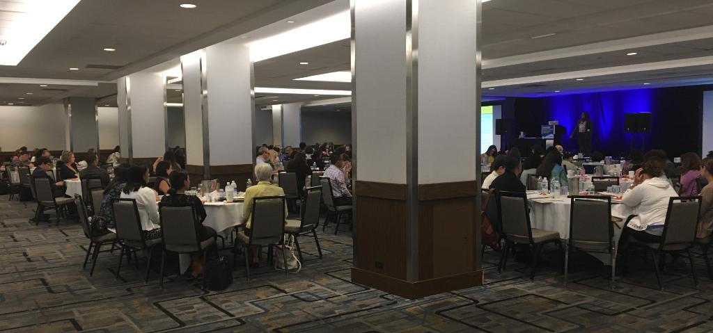 CMSGov's tweet photo. CMS staff Hira Mirza covers @MedicareGov basics at the NYC National Training Program. #CMSRO #NYMedicare https://t.co/g2MGkjNZiK
