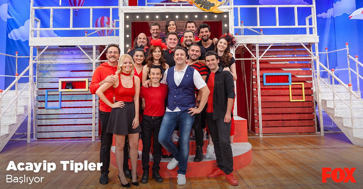 AcayipTipler's tweet photo. Yaz ekranının eğlence ve kahkaha dolu programı #AcayipTipler YENİ BÖLÜMÜYLE ŞİMDİ FOX’ta! https://t.co/2ZtuvODKLp