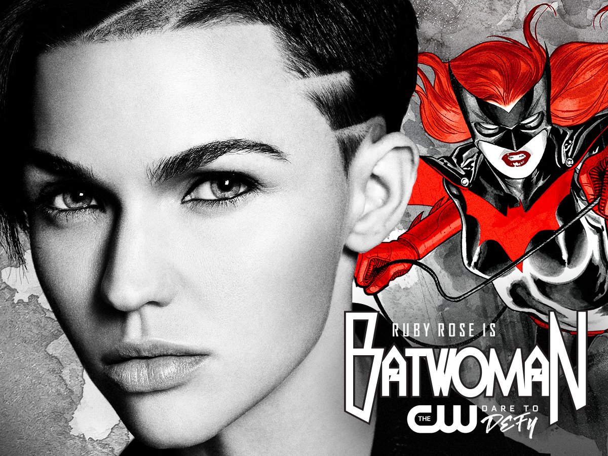 Ruby Rose is Batwoman, coming to The CW’s crossover event this December!
