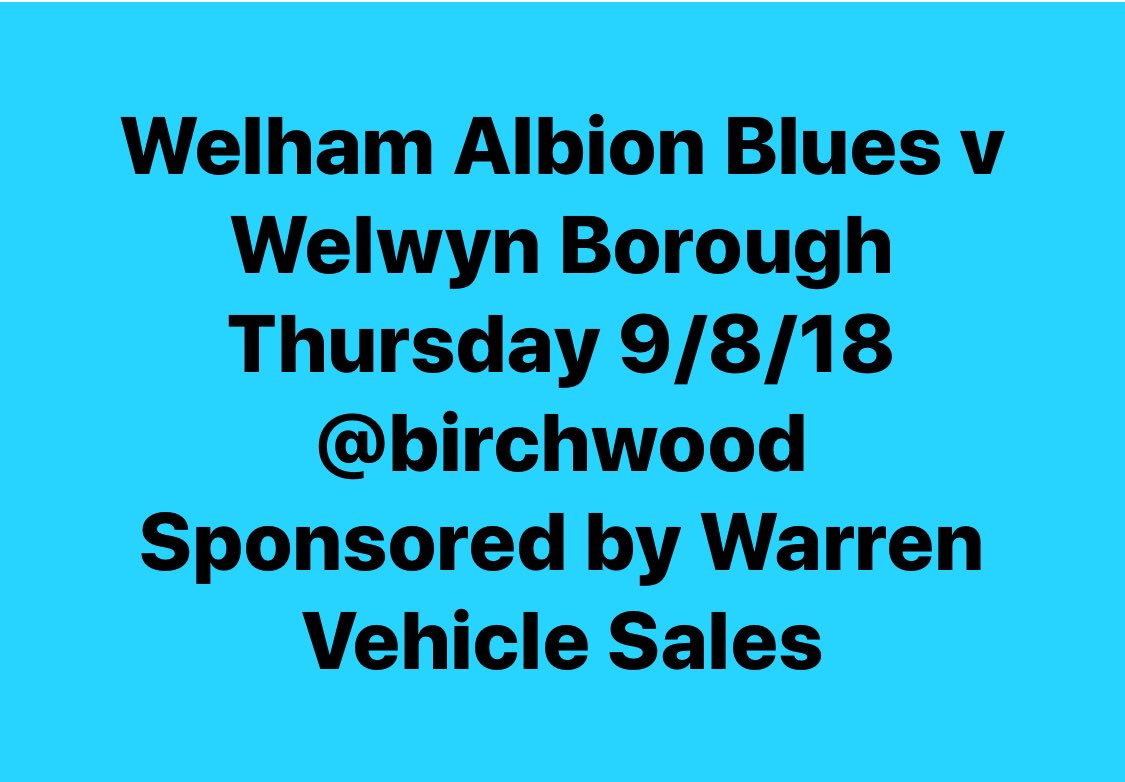 Welham Albion Fc Blues (@fcwelham) on Twitter photo 
