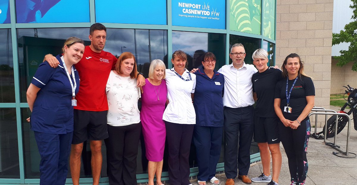 It's been lovely being a part of <a href="/AneurinBevanUHB/">Aneurin Bevan University Health Board</a> Pulmonary rehab and NERS team today videoing patients who are living with COPD