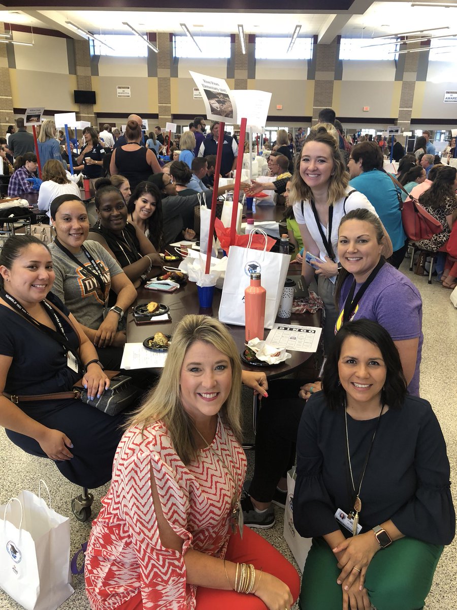 So excited for RPE new teachers! It’s going to be a great year! #RPESummer18  @Principal_RPE  #HumbleISDFuture