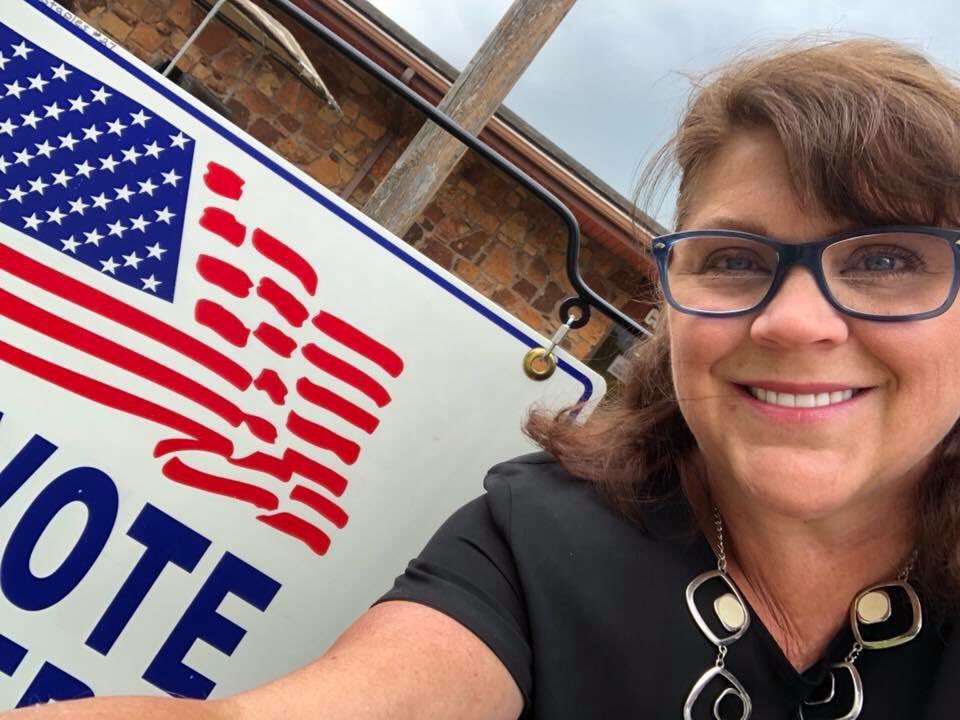 Lundstrum161's tweet photo. It’s a great day to vote! #VoteNoOnPropA https://t.co/FhgOQDDQNE