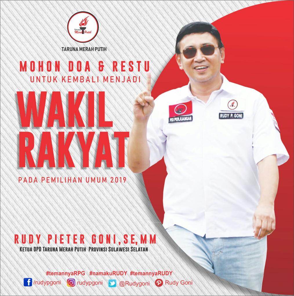 RPGpedia's tweet photo. Mohon Doa &amp; Restu untuk kembali menjadi Wakil Rakyat pada Pemilu 2019

Salam
#temannyaRPG 
#namakuRUDY 
#temannyaRUDY https://t.co/xLIcOBsE82