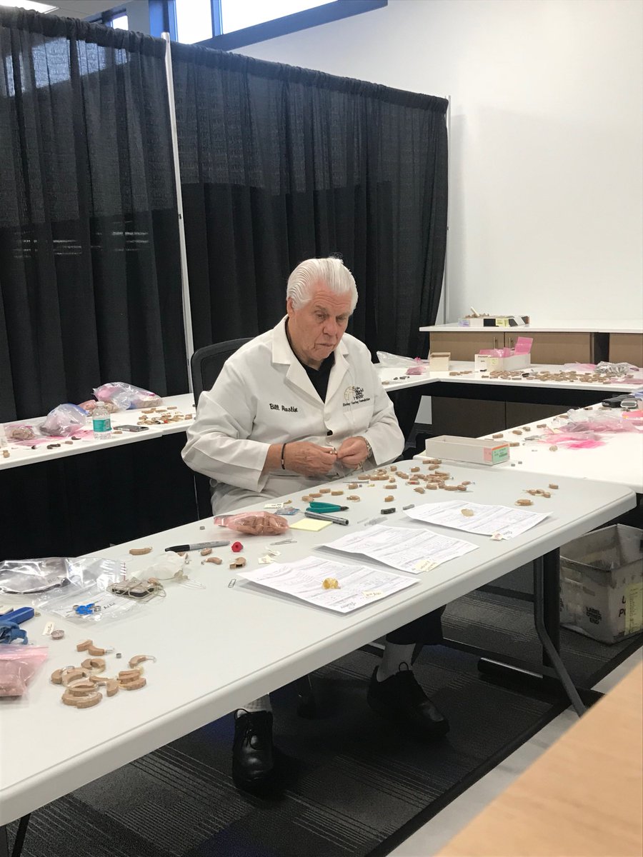 There’s no time to rest when so many still deserve the gift of #hearing. I’m working on hearing aids for upcoming missions to #Africa and the #DominicanRepublic. @starkeycares #starkeycares #GivingBack #ChangeTheWorld