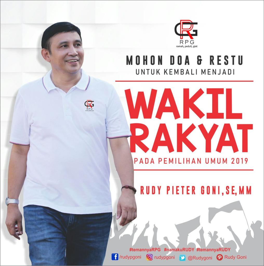 RPGpedia's tweet photo. Mohon Doa &amp; Restu untuk kembali menjadi Wakil Rakyat pada Pemilu 2019

Salam
#temannyaRPG 
#namakuRUDY 
#temannyaRUDY https://t.co/iceT3qvXNk