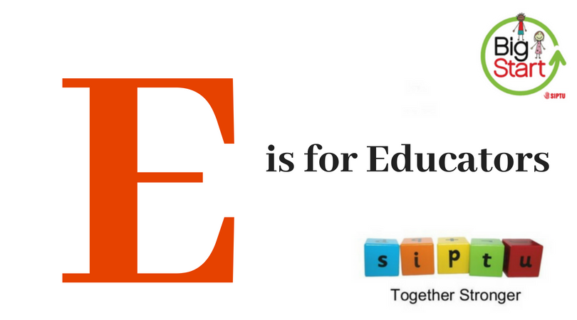 EarlyYearsUnion's tweet photo. "We are Educators. We are highly skilled and qualified professionals.
Our work shouldn't be sidelined as babysitting.
We deserve respect and recognition for the important work we do, we deserve equity with other teachers." - @D_Raghnaill, Galway.
 #ChildcareABCs https://t.co/ut4JrHuM20