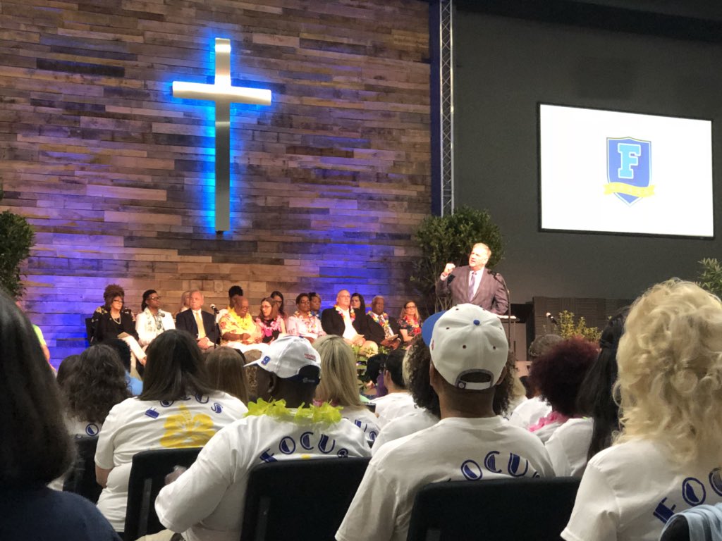 SarahSomething7's tweet photo. Enjoyed hearing Pastor Stan Smith’s important message about change! State of Schools @EaglesSouthwest https://t.co/zOXtM8uxyE
