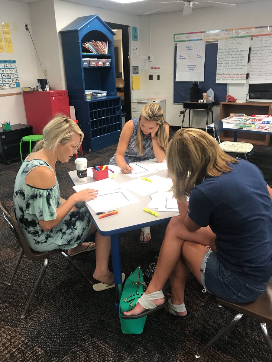 Learning about teacher language!!  These teachers are engaged this morning!!  #cfevs <a href="/responsiveclass/">Responsive Classroom</a>