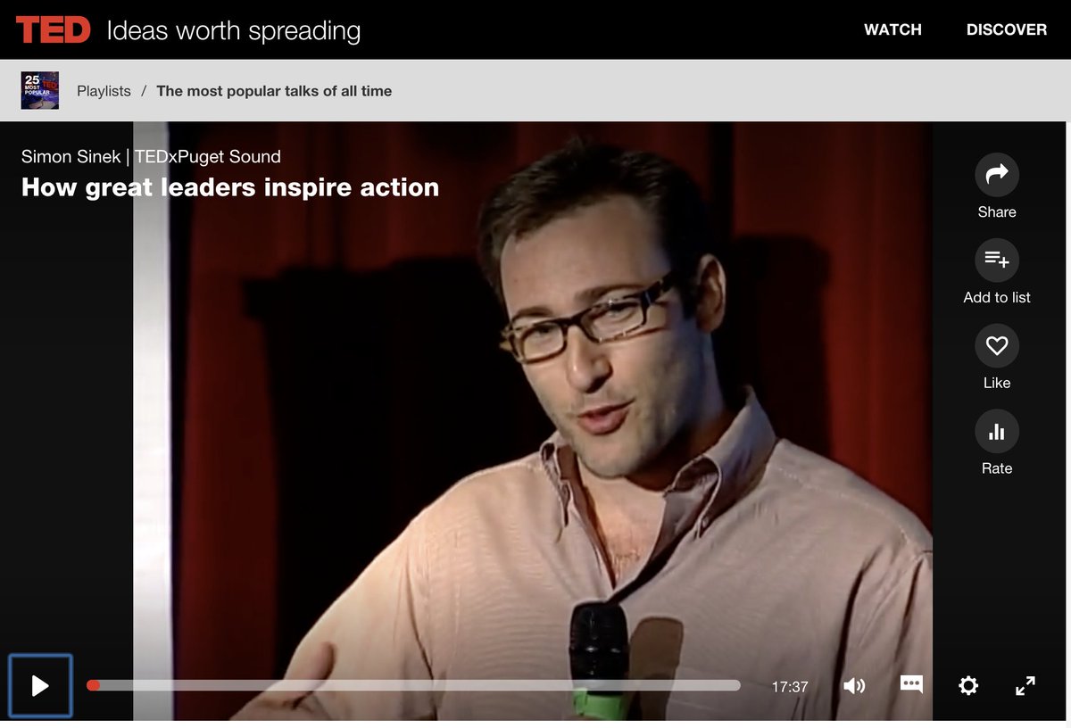 Validators's tweet image. Het blijft een interessante vraag die @simonsinek opwierp tijdens zijn inspirerende #TedTalk in 2009: wat is het bestaansrecht van een merk? Oftewel, wat is de 'Why'? Als je dat weet, kun je onderscheidend zijn in de markt...

bit.ly/2nhZbEQ