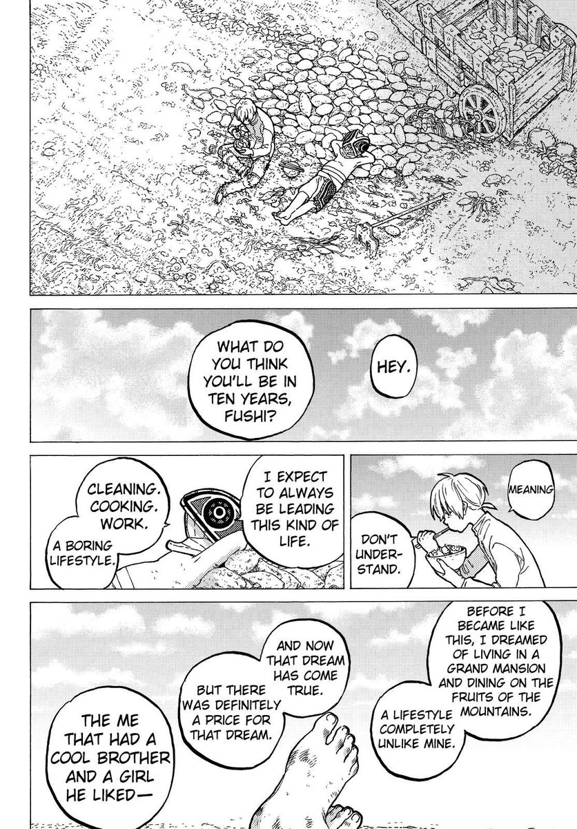 To Your Eternity (Fumetsu no anata e) by Yoshitoki Ōima is probably the best manga I've read this year. 