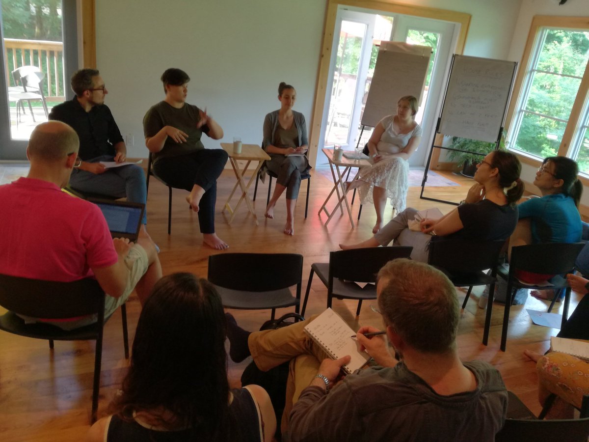 GlobalSEN's tweet image. It's a sunny morning in #Canada and time to reflect on ourselves: what is the role of a #globalnetwork today and in the future? What did GSEN well, what can we improve? #paneldiscussion #GSEN2018 #annualevent #SocEnt @PeterPtashko @Bistra @ellenmTO @brodotoagency