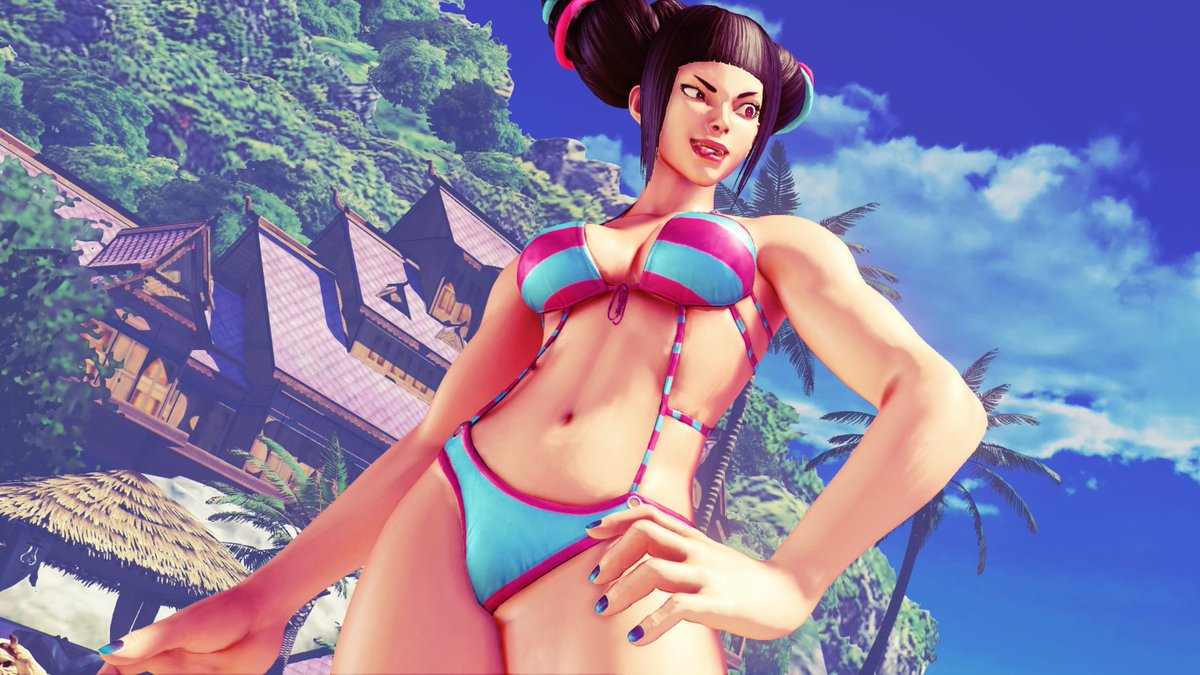 餅 On Twitter ジュリの水着コス意識高けー Ps4share Sfv スト5