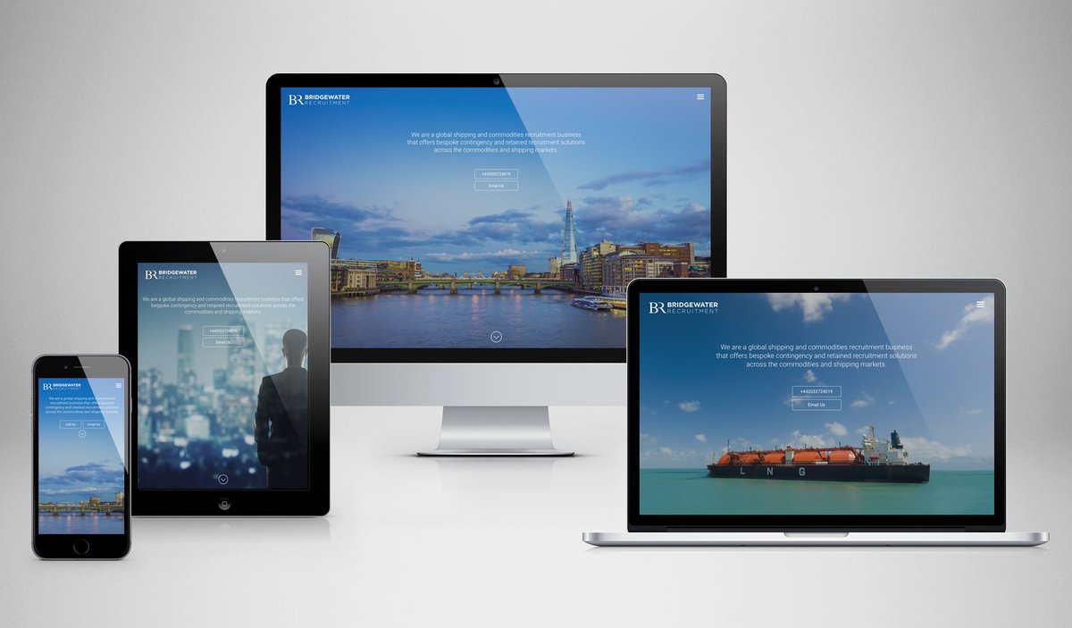 greyboxcreative's tweet photo. New logo and website for Bridgewater Recruitment. See case study at https://t.co/B8U2l5V5Pa https://t.co/gzYOoM7Lmi