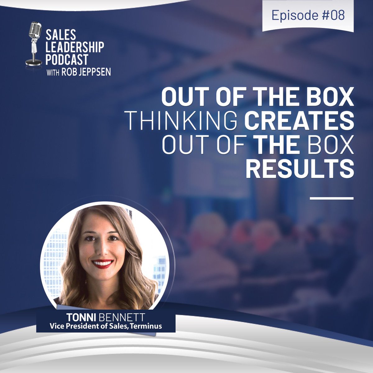 TonniBennett's tweet image. Check out my episode "Out of the Box Thinking Creates Out of The Box Results" on the Sales Leadership Podcast with @robjeppsen! Rob is awesome and has had a lot of great quests like @rbarsi and more episodes coming!