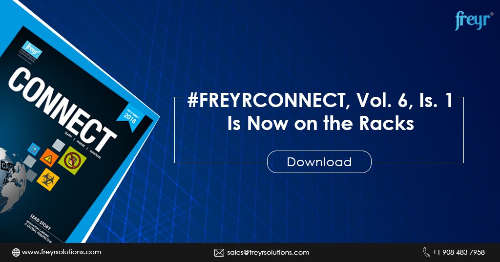 FreyrSolutions's tweet photo. #FreyrCONNECT Vol. 6, Is. 1 is now on the racks! Read through the quarterly newsletter to know more about latest #Regulatory trends & #compliance #bestpractices in #LifeSciences industry. #Download your #copy & subscribe for future editions. https://t.co/uQ812ZcWNQ https://t.co/PMJGw74QOn