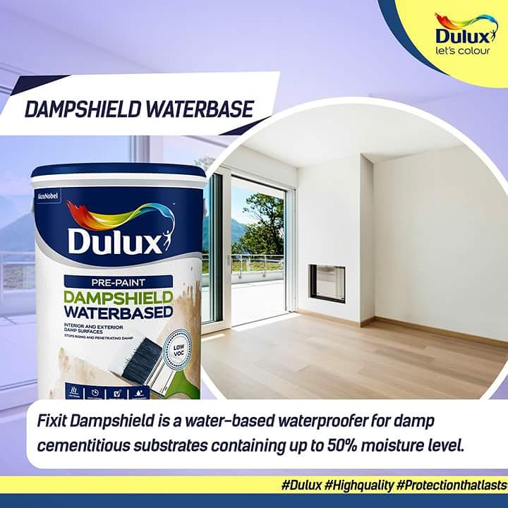 DuluxNigeria's tweet photo. Stay classic. Try Dampshield.
Dampshield protects against peeling caused by damp and prevent the effect of penetration and rising damp.

#Dulux #Highquality #Protectionthatlasts https://t.co/wwZMQ3n9Gr