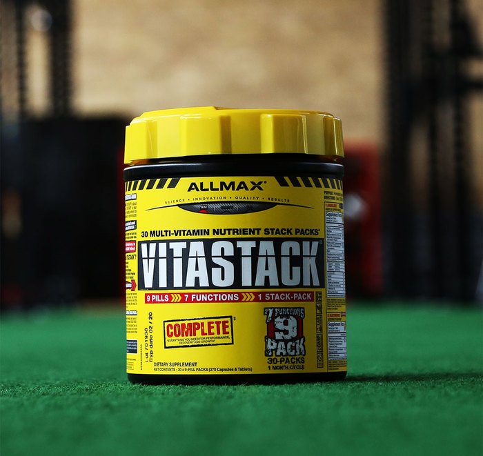 ALLMAX's tweet photo. You hit the iron like your results matter - because they do! #VITASTACK is a pack that delivers #nutrients in one shot to match how you #train.
Add them to your #mealprep bag so they're ready to go when you are, easy to take and even easier to remember. https://t.co/qRpAIUz5tc