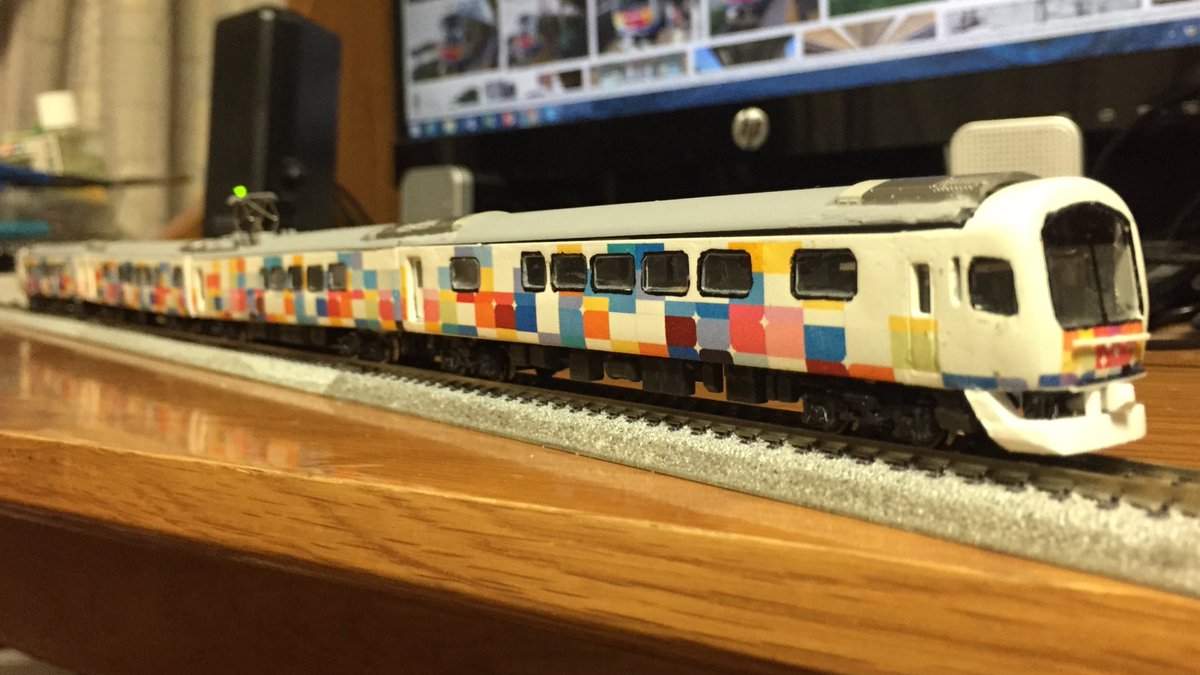 485系700番台 きらきらうえつ完成しました 特徴的な屋根と既存車に