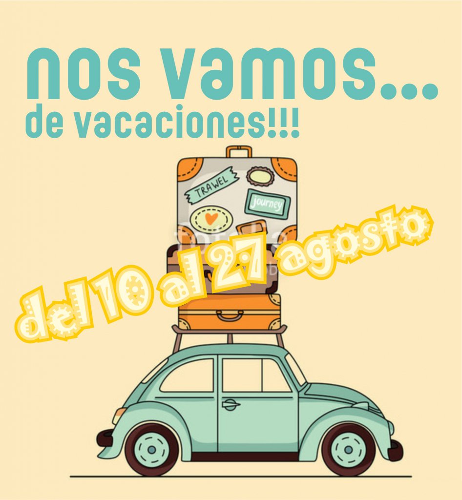 grandesimp's tweet photo. Nos vamos de   V A C A C I ... - https://t.co/NE76eqIXa1 - #Agosto #Cerrado #Del_13_Al_26 #Fiestas #Holiday https://t.co/XKaHenEBm8