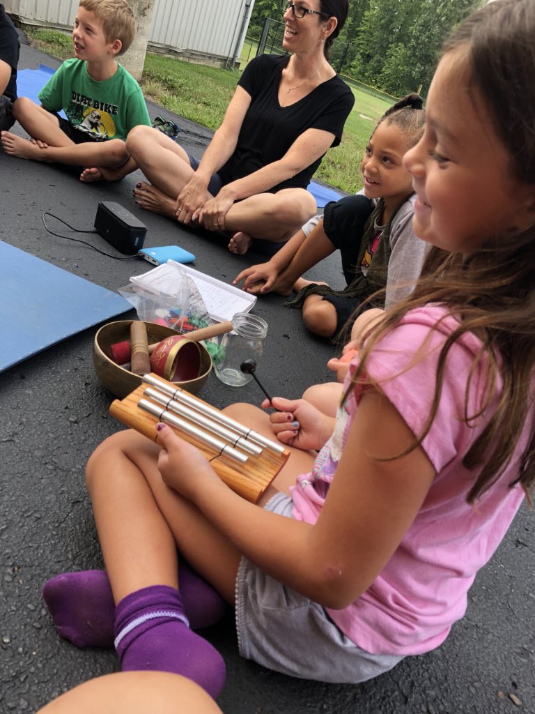 Thank you Ms Beth for teaching us about Yoga!@clintoncommscho