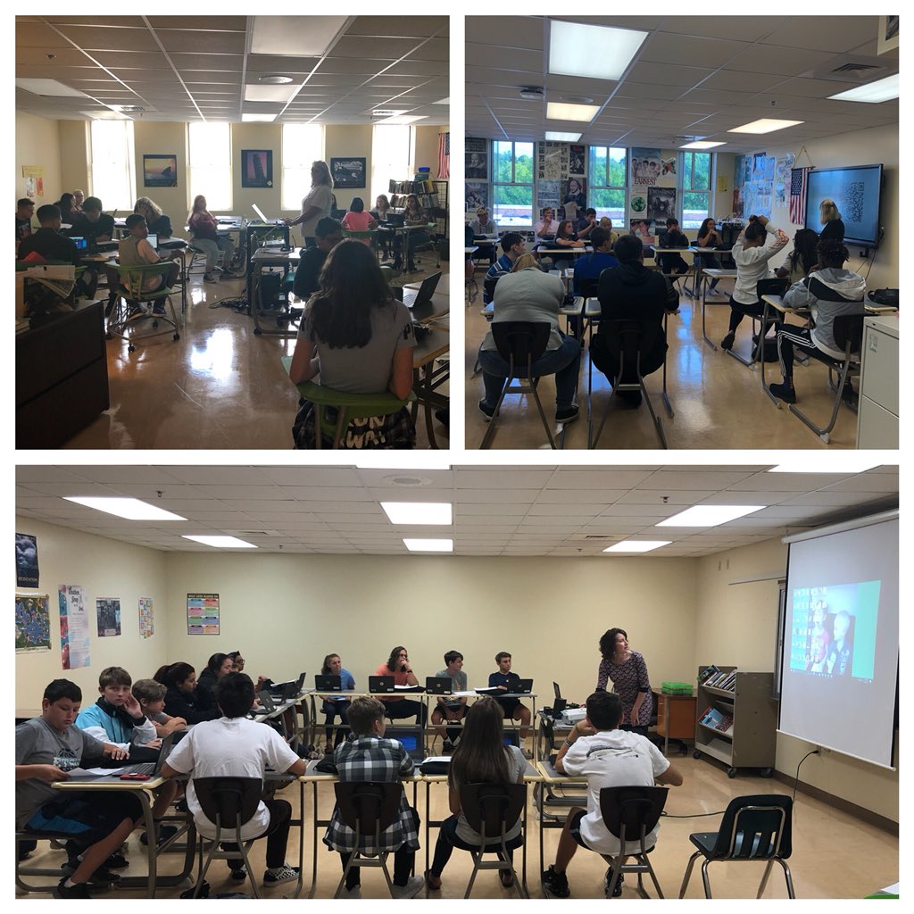 drlanaluttrell's tweet photo. Student learning in breakout sessions led by GHS teacher techies! #GHSStuTech18 #FR4ALL #devilslearn https://t.co/qdELYm8Xiw