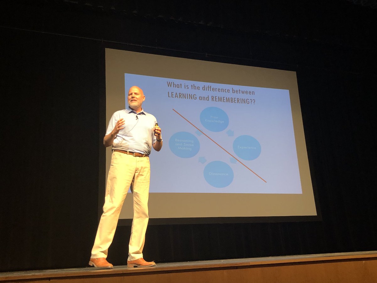 dentonisd's tweet photo. Teachers are back and we’re working on ways to get better. Why? Because at the end of the day we’re not making sure students are taught, we’re making sure that they learn. Go @GHS_Wildcats! #GuyerZone https://t.co/lYdnqsPFVu