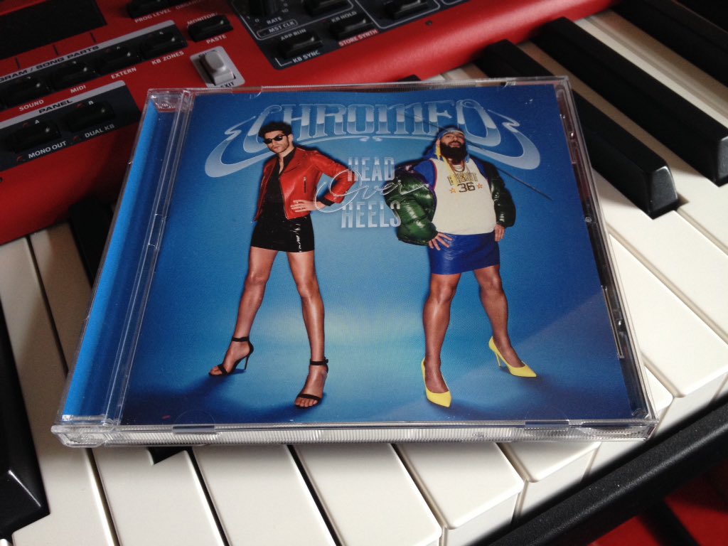 DeanoPiano's tweet photo. It's arrived! looking forward to seeing you in Manchester UK #FUNKLORDS @Chromeo https://t.co/2DtitcC8ag