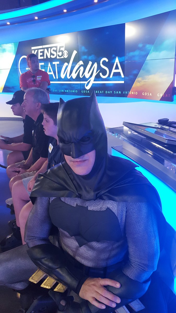 sanantonioriver's tweet photo. Tune in now to @GreatDaySA to learn more about today's 6th Annual #batloco Bash! https://t.co/PndOelFmkh