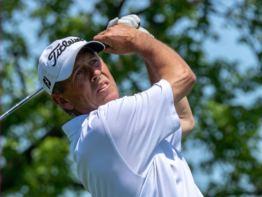 pgaofcanada's tweet photo. Canadian golf legend Jim Rutledge looks to win his sixth PGA Seniors’ Championship of Canada this week at the venerable @BeverlyGolfClub 
https://t.co/ZVY0mcCODg https://t.co/Gc95INcWME