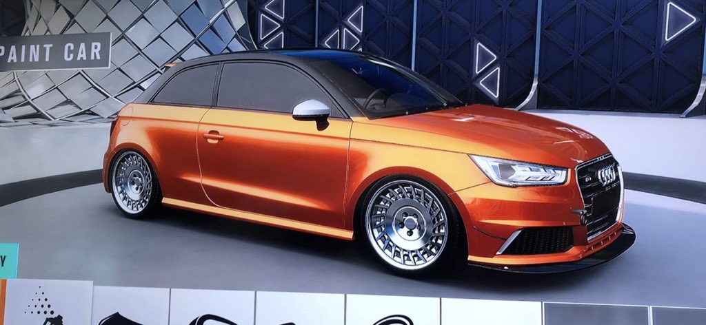 jonsanderstd's tweet photo. So my son Sam created this car on Forza that he really wanted... Then we made it!! @SamSanders54 @GJ_Sanders @DeanSmithphoto https://t.co/HJBlUIC5hV